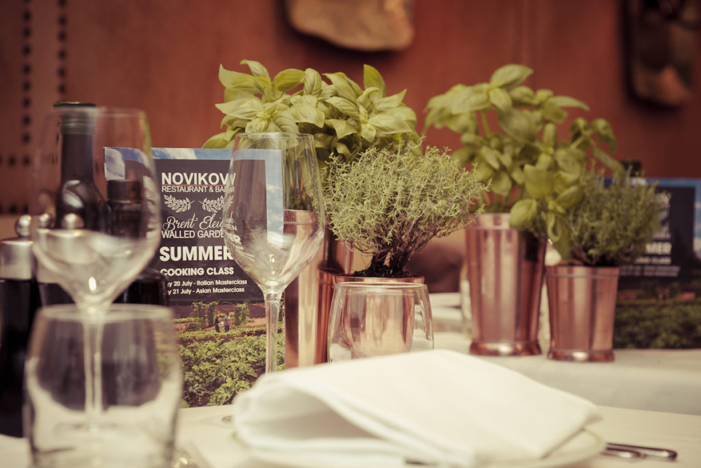 The Nth Degree Club Private Lunch at Novikov Restaurant 11 July 2019