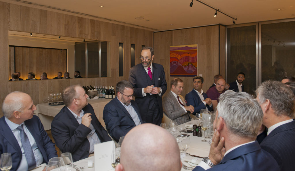 The Nth Degree Club Dinner at Theo Randall at The Intercontinental - October 16, 2019