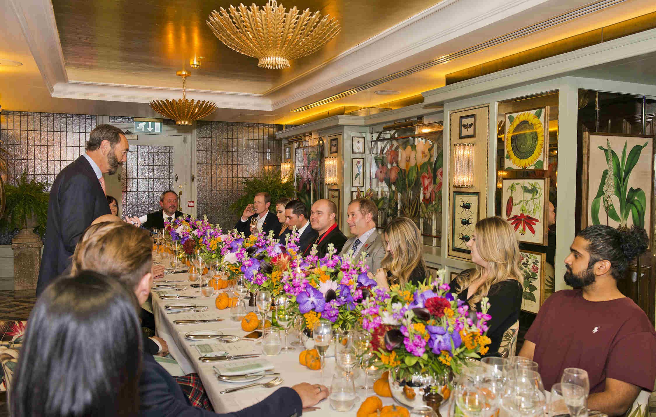 The Nth Degree Club Private Dining Halloween Dinner at The Ivy Chelsea 31st October 2018